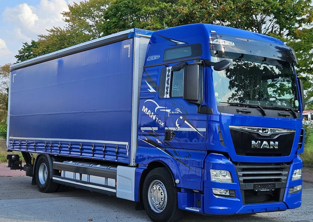 MAN TGX 18.430 / FIRANKA / WINDA / KLIMA POSTOJOWA / 300TYŚ PRZEBIEG / 2020 /E6 / KLIMA POSTOJOWA / SPROWADZONY / JAK NOWY / AUTOMAT - Curtain side truck: picture 2 MAN TGX 18.430 / FIRANKA / WINDA / KLIMA POSTOJOWA / 300TYŚ PRZEBIEG / 2020 /E6 / KLIMA POSTOJOWA / SPROWADZONY / JAK NOWY / AUTOMAT - Curtain side truck: picture 2