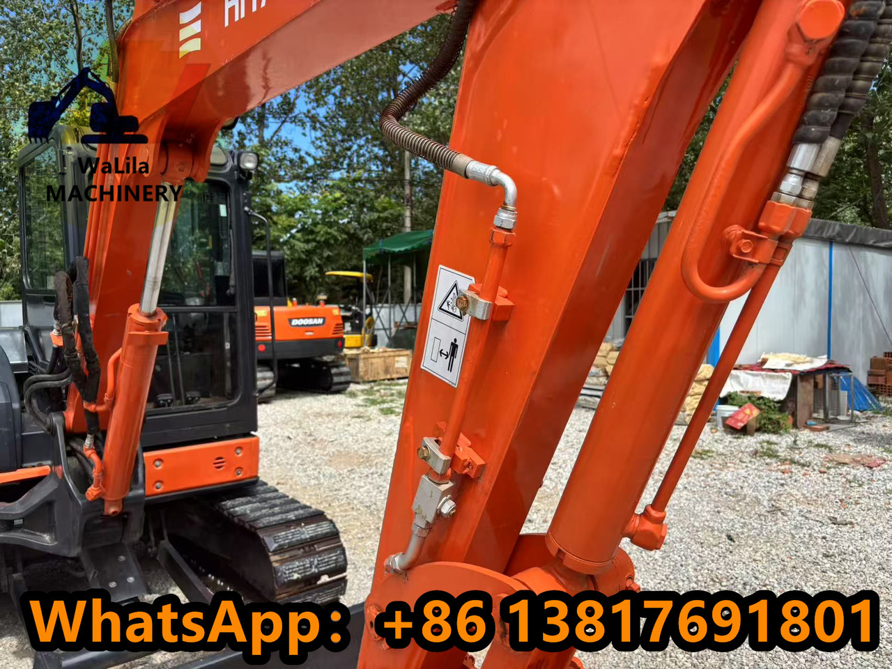 Mini excavator HITACHI ZX50US: picture 9 Mini excavator HITACHI ZX50US: picture 9