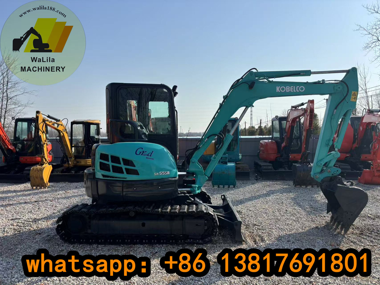 KOBELCO SK55 - Mini excavator: picture 1 KOBELCO SK55 - Mini excavator: picture 1