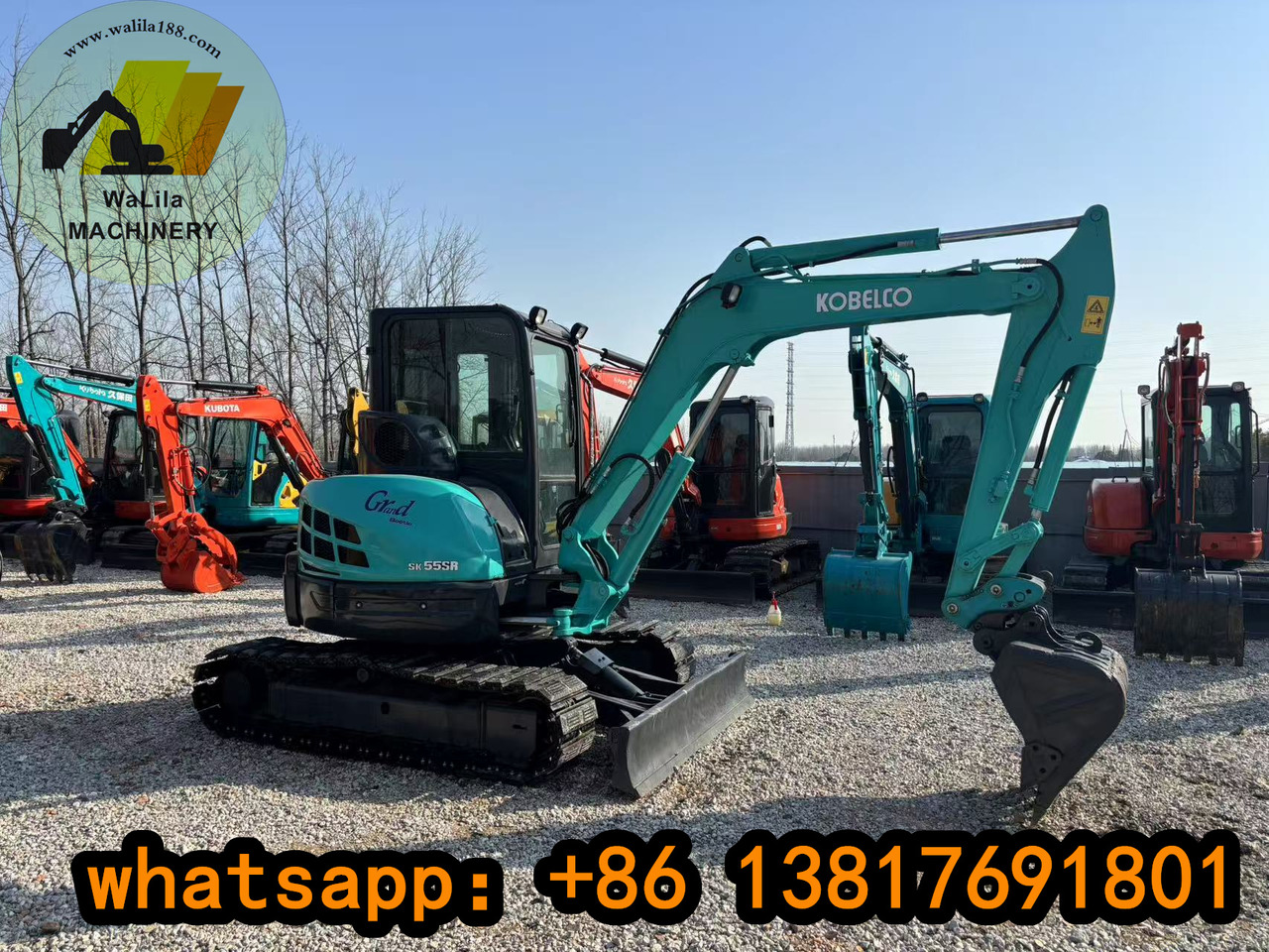 KOBELCO SK55 - Mini excavator: picture 3 KOBELCO SK55 - Mini excavator: picture 3