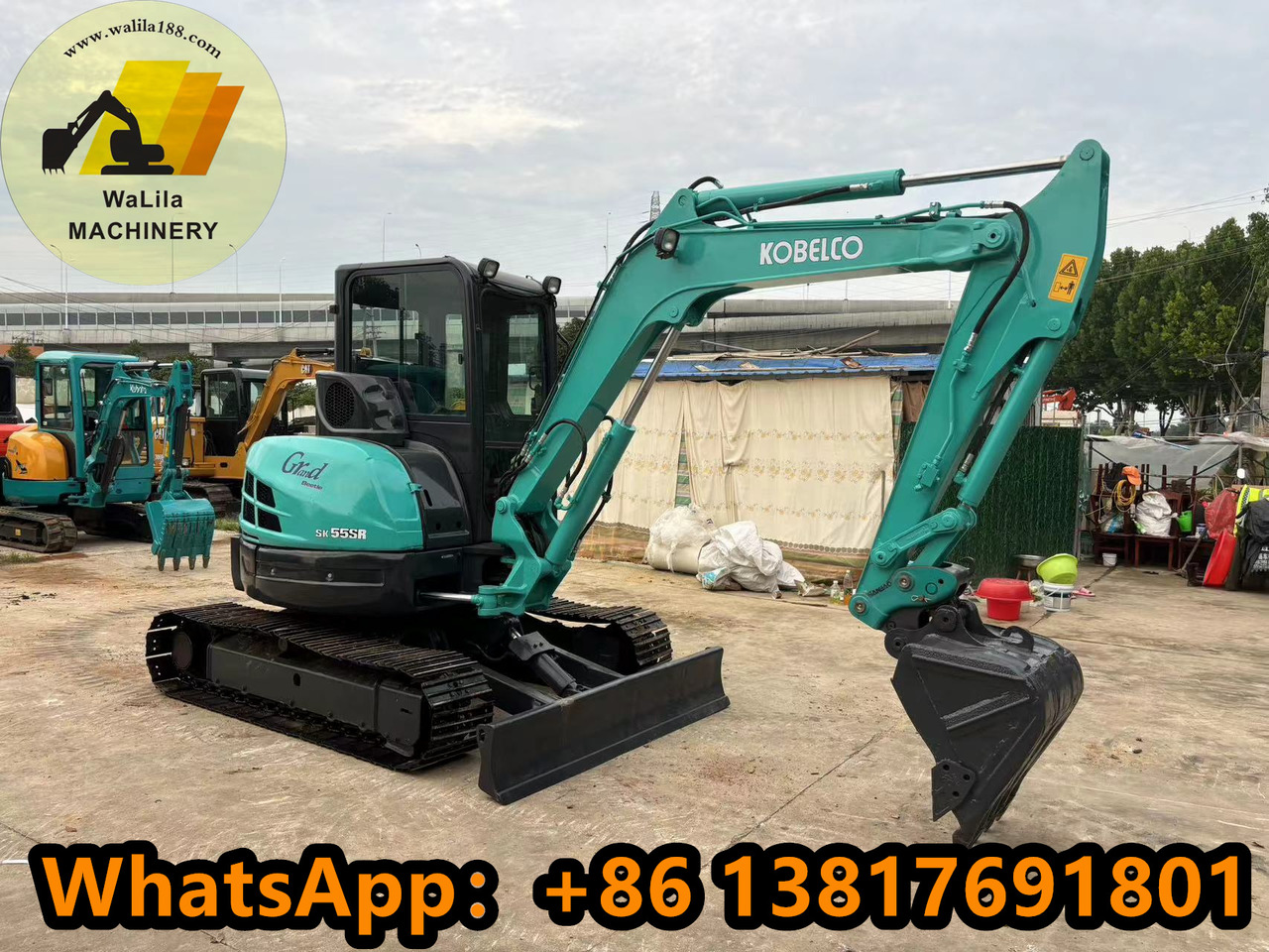 Mini excavator KOBELCO SK55 [ Copy ]: picture 8