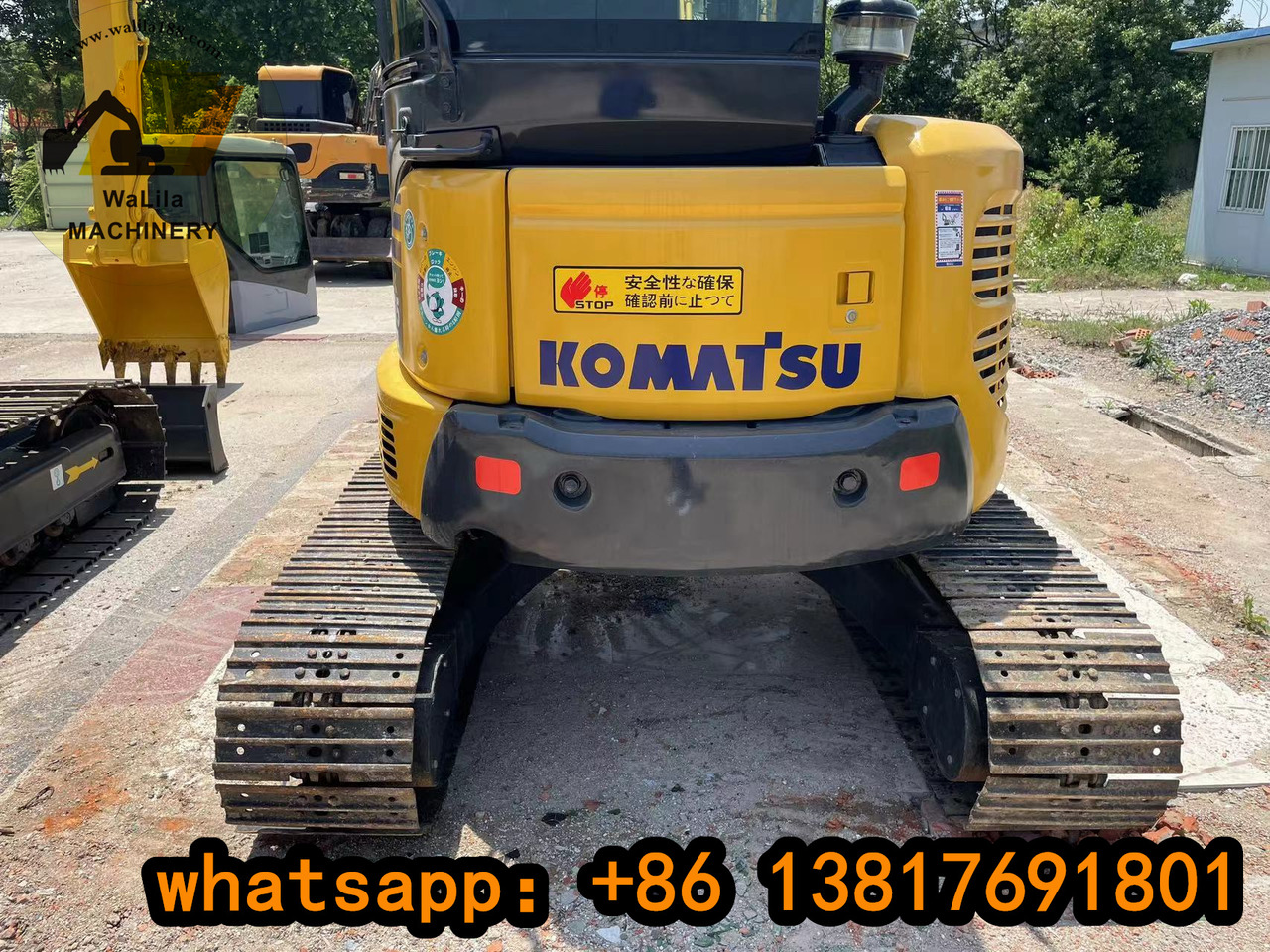 KOMATSU PC 55 MR-3 - Mini excavator: picture 5 KOMATSU PC 55 MR-3 - Mini excavator: picture 5