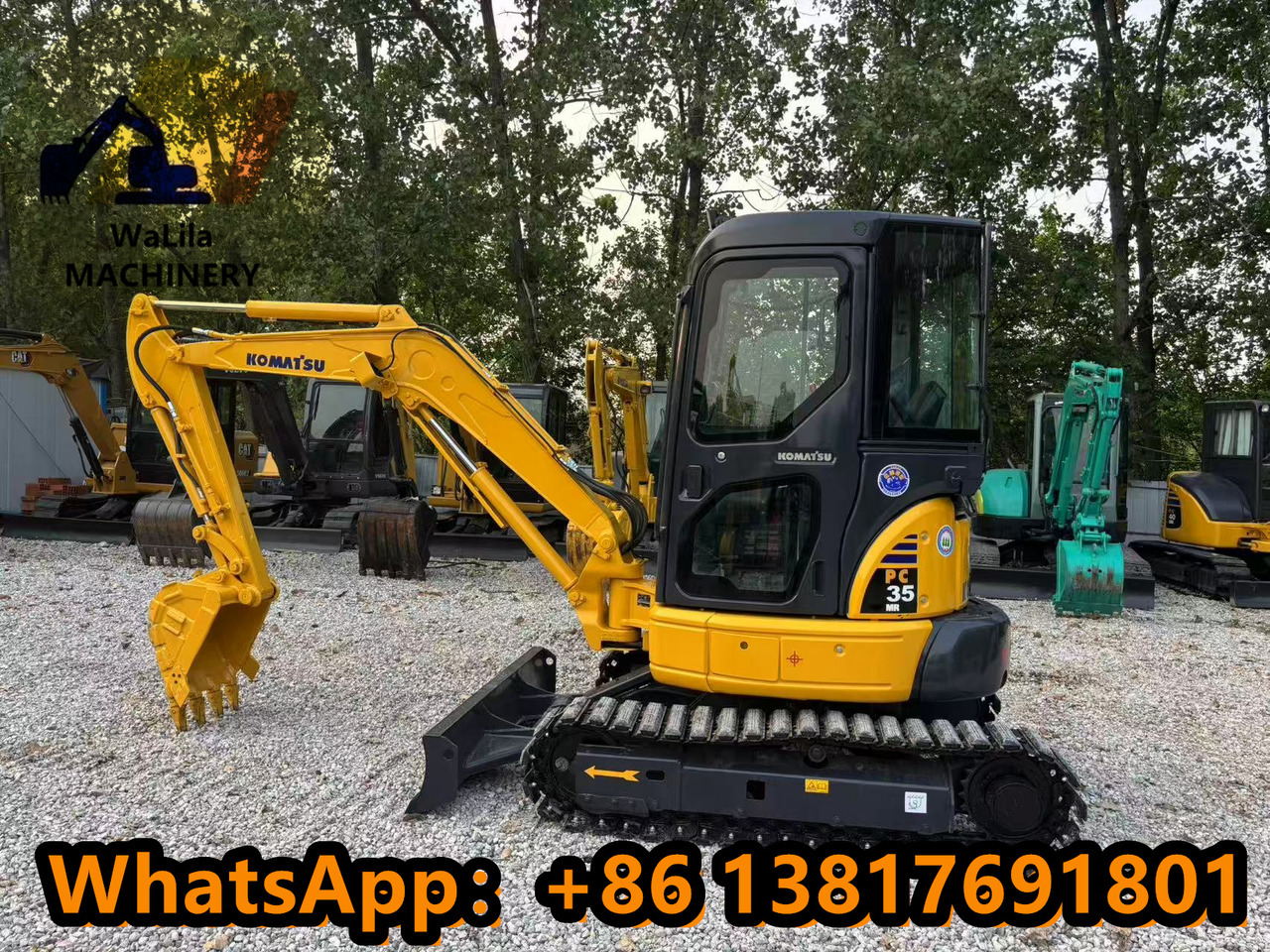 KOMATSU PC35MR-3 - Mini excavator: picture 1 KOMATSU PC35MR-3 - Mini excavator: picture 1