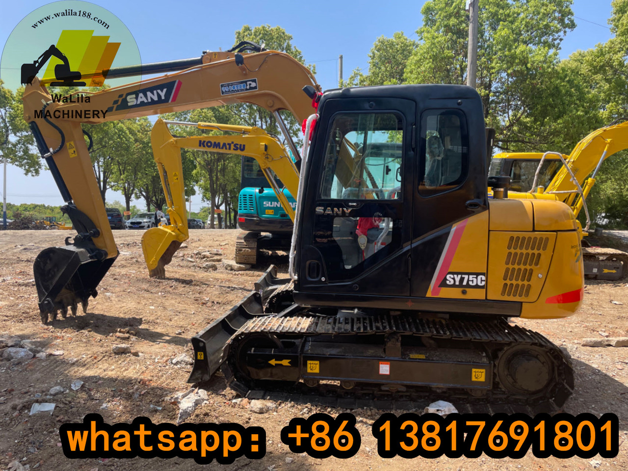 SANY SY75 - Mini excavator: picture 1 SANY SY75 - Mini excavator: picture 1