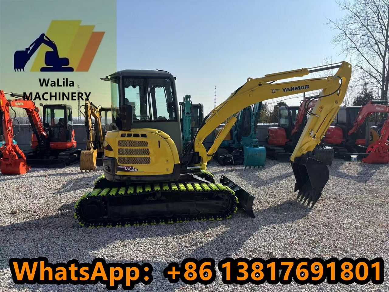 Yanmar Vio 55 Vio55 - Mini excavator: picture 4 Yanmar Vio 55 Vio55 - Mini excavator: picture 4