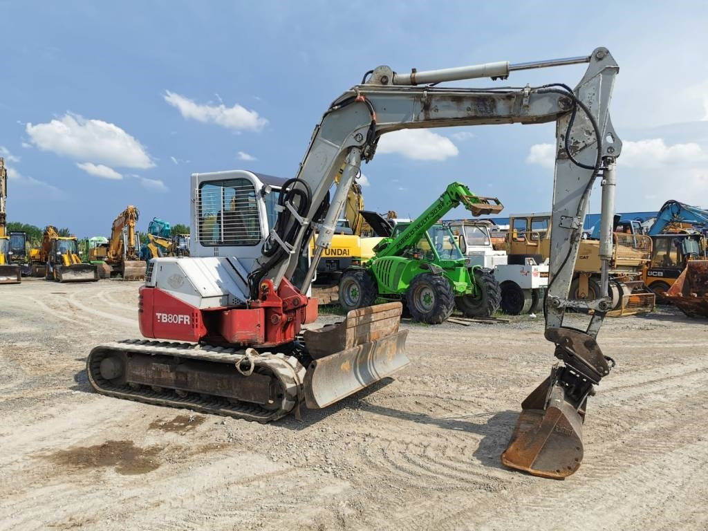 Takeuchi TB80FR - Mini excavator: picture 2 Takeuchi TB80FR - Mini excavator: picture 2