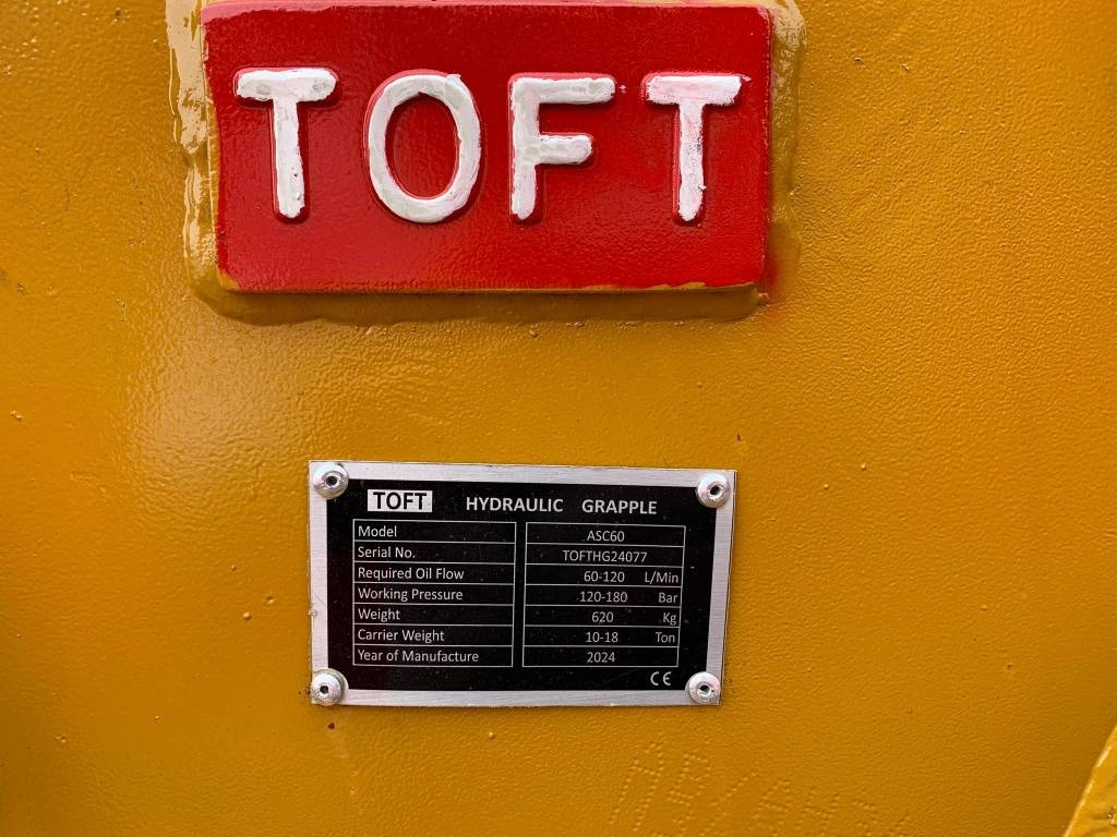 Toft ASC60 - Grapple for Construction machinery: picture 4 Toft ASC60 - Grapple for Construction machinery: picture 4
