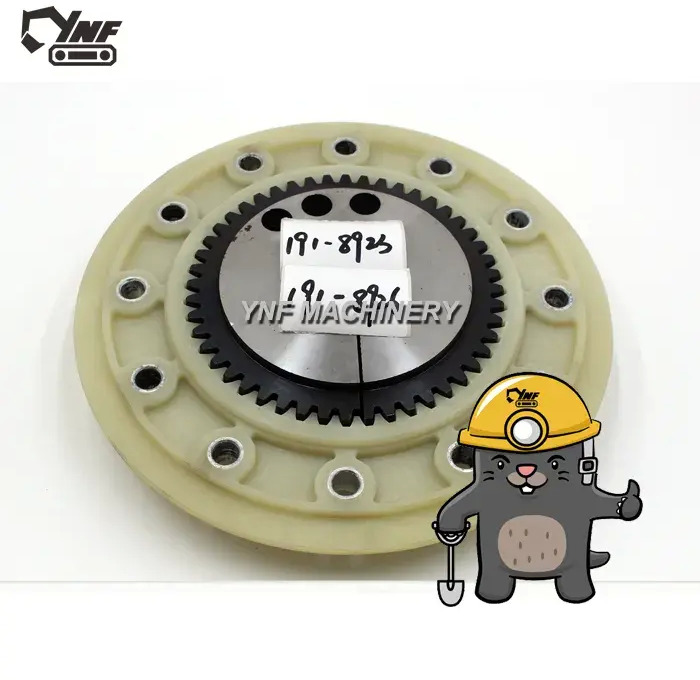Clutch and parts 1918926 191-8926 for excavator pile parts flywheel nylon flange crankshaft coupling assembly: picture 6