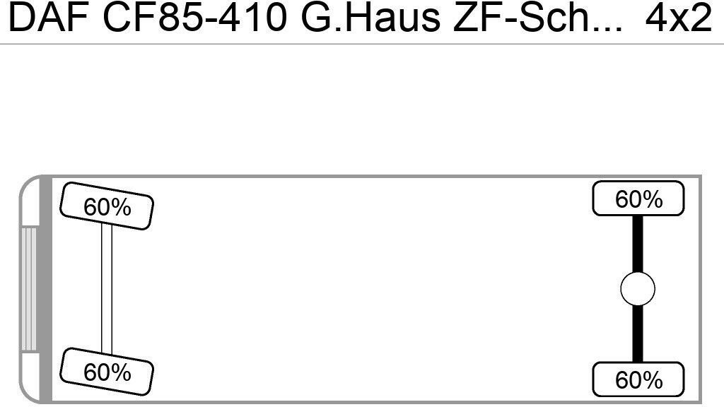 DAF CF85-410 G.Haus ZF-Schalter German Truck - Tractor truck: picture 4 DAF CF85-410 G.Haus ZF-Schalter German Truck - Tractor truck: picture 4