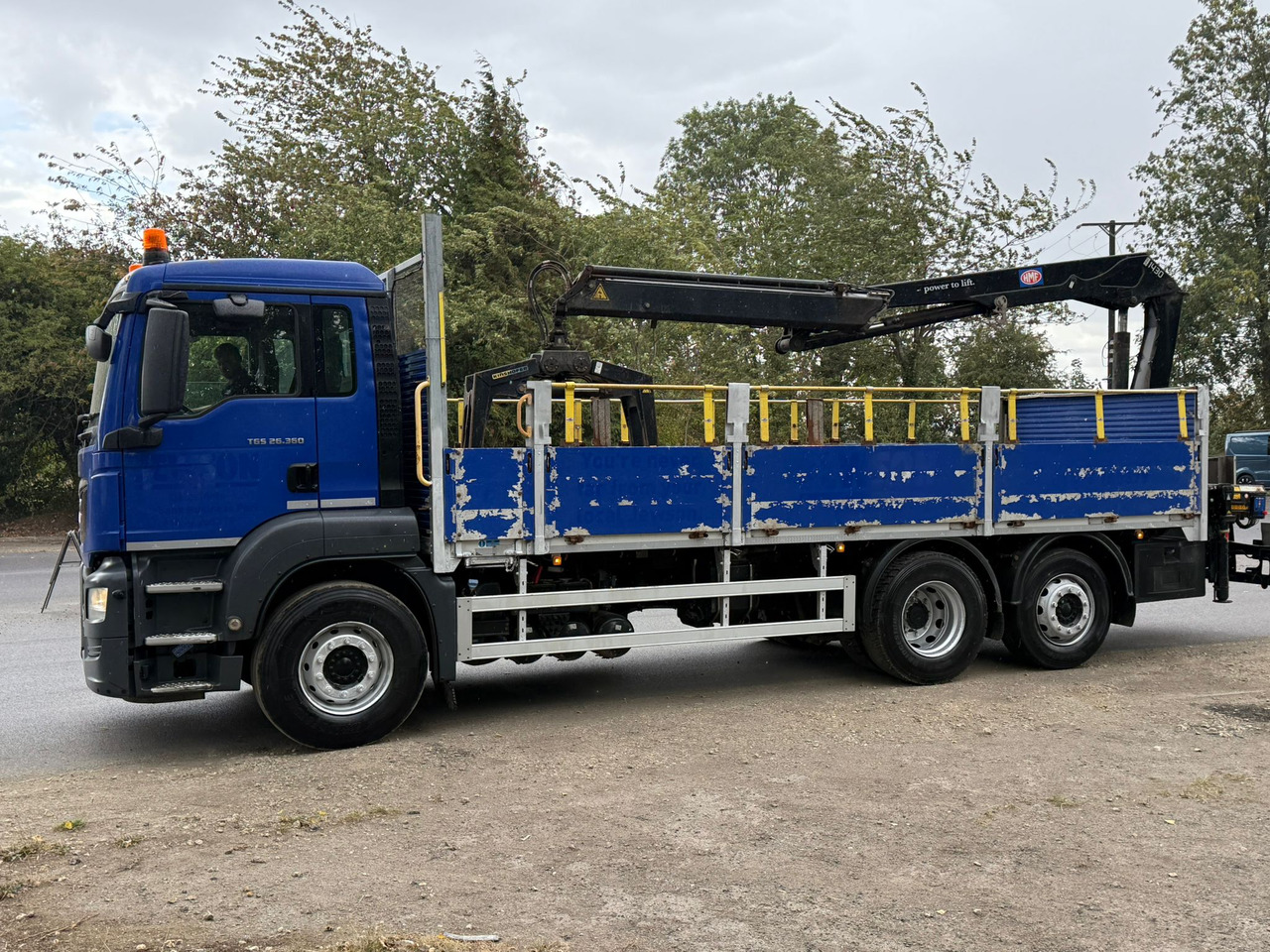 2016 MAN TGS 26.360 6X2 Drawbar Spec Brick Grab Truck - Dropside/ Flatbed truck: picture 4 2016 MAN TGS 26.360 6X2 Drawbar Spec Brick Grab Truck - Dropside/ Flatbed truck: picture 4