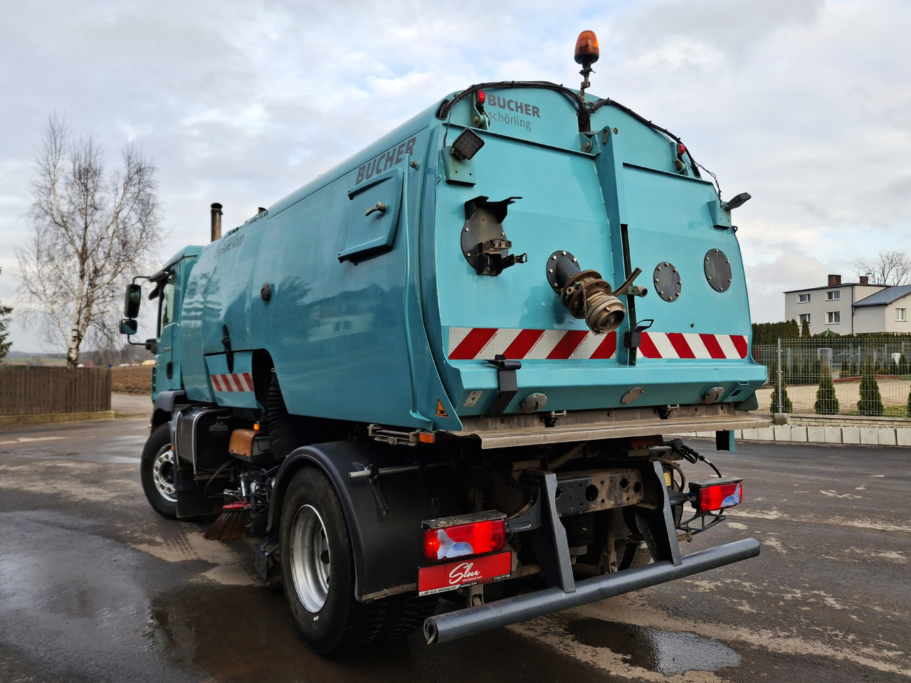 MAN 18.290 Zamiatarka Kehrmaschine BUCHER PM10 L/R Karcher - Road sweeper: picture 3 MAN 18.290 Zamiatarka Kehrmaschine BUCHER PM10 L/R Karcher - Road sweeper: picture 3