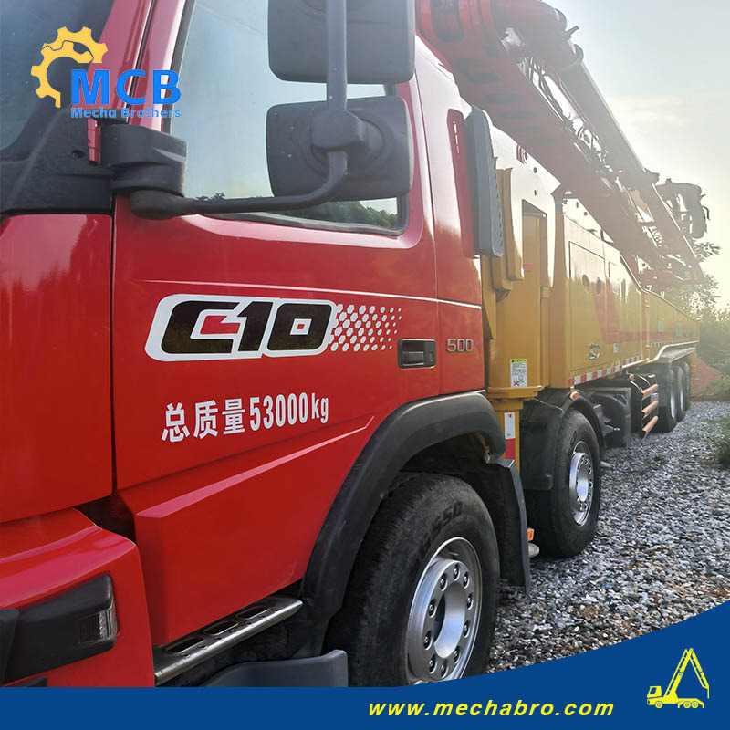 SANY SYM5533THB - Concrete pump truck: picture 3 SANY SYM5533THB - Concrete pump truck: picture 3