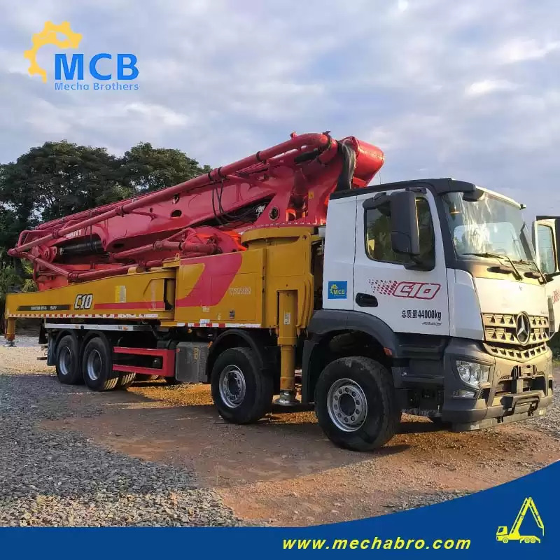 Sany SYM5442THBEB - Concrete pump truck: picture 4 Sany SYM5442THBEB - Concrete pump truck: picture 4