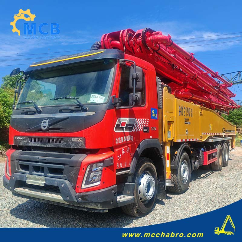 Sany SYM5446THB - Concrete pump truck: picture 3 Sany SYM5446THB - Concrete pump truck: picture 3