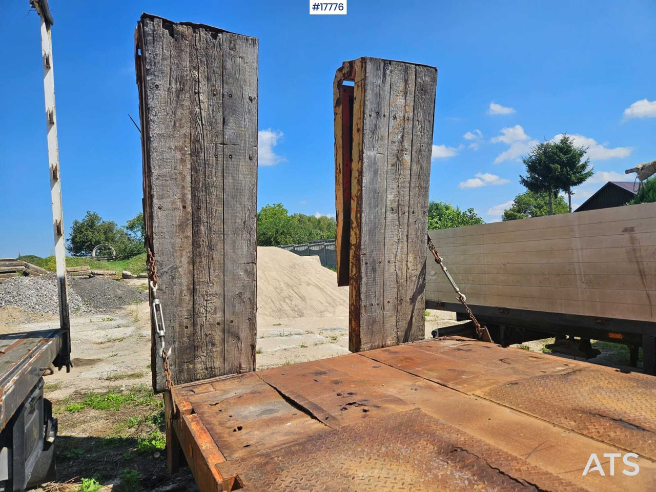 Low loader semi-trailer 1992 Nooteboom OSD: picture 7 Low loader semi-trailer 1992 Nooteboom OSD: picture 7