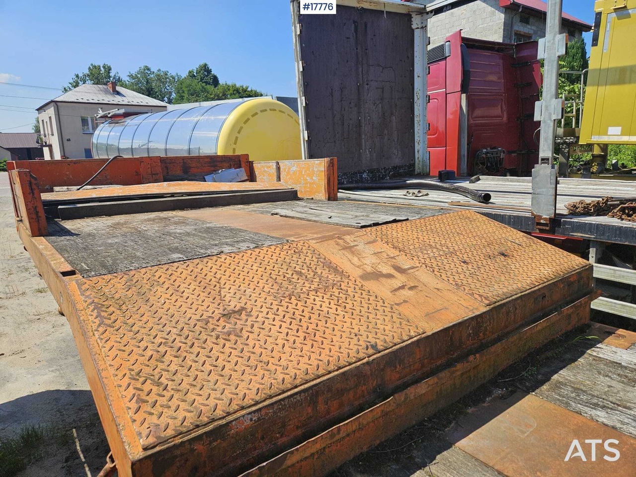 Low loader semi-trailer 1992 Nooteboom OSD: picture 18 Low loader semi-trailer 1992 Nooteboom OSD: picture 18