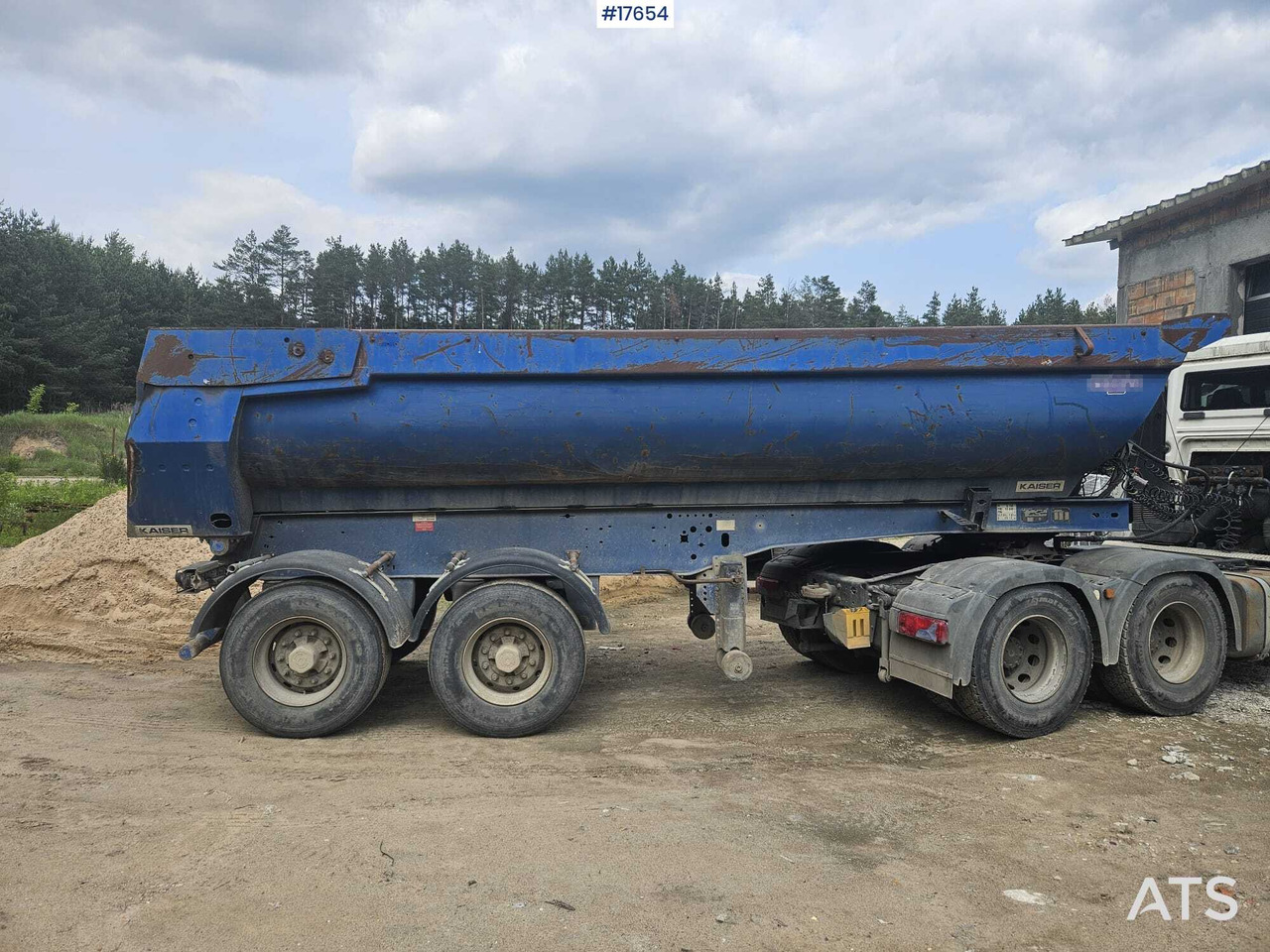 2010 ROBUSTE - KAISER S3302 - Tipper semi-trailer: picture 4 2010 ROBUSTE - KAISER S3302 - Tipper semi-trailer: picture 4