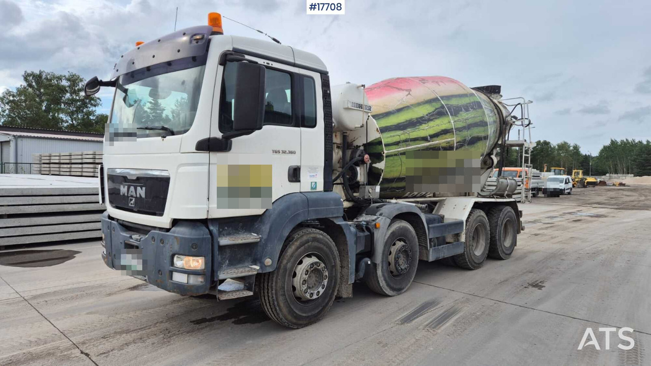 2011 MAN TGS 32.360 - Concrete mixer truck: picture 1 2011 MAN TGS 32.360 - Concrete mixer truck: picture 1