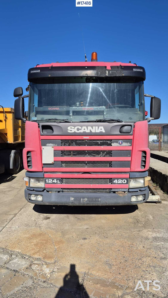 Tractor SCANIA 124L 420KM (2003) + BERGER tipper semi-trailer (2007) - Tractor truck, Tipper semi-trailer: picture 4 Tractor SCANIA 124L 420KM (2003) + BERGER tipper semi-trailer (2007) - Tractor truck, Tipper semi-trailer: picture 4