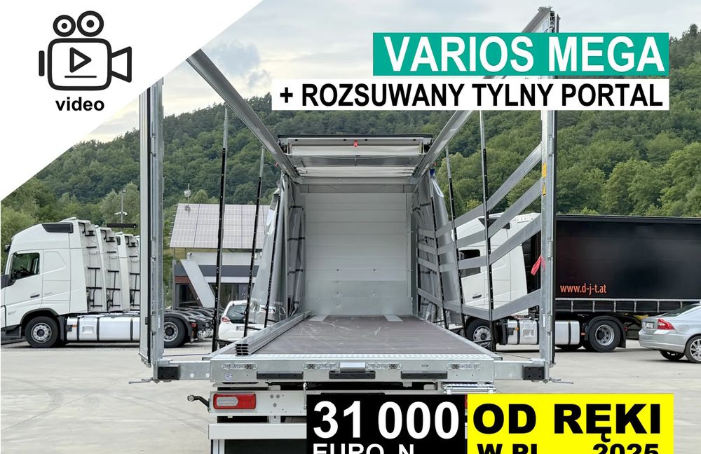 Schmitz Cargobull MEGA VARIOS + BDE - Curtainsider semi-trailer: picture 1 Schmitz Cargobull MEGA VARIOS + BDE - Curtainsider semi-trailer: picture 1
