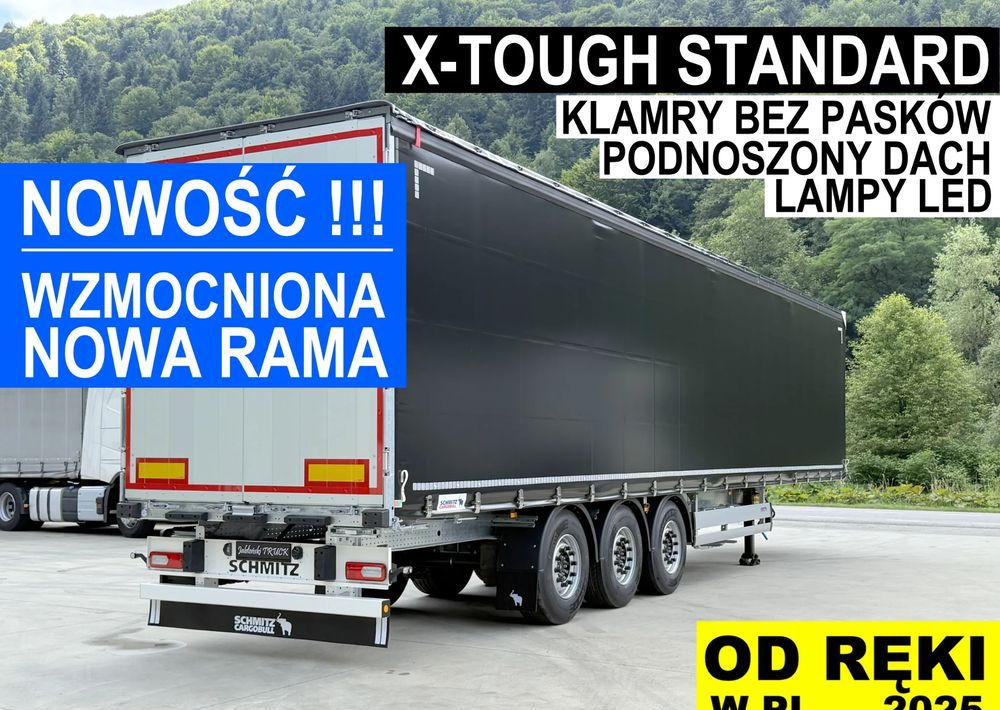 Schmitz Cargobull X-TOUGH - WZMACNIANA RAMA - Curtainsider semi-trailer: picture 1 Schmitz Cargobull X-TOUGH - WZMACNIANA RAMA - Curtainsider semi-trailer: picture 1