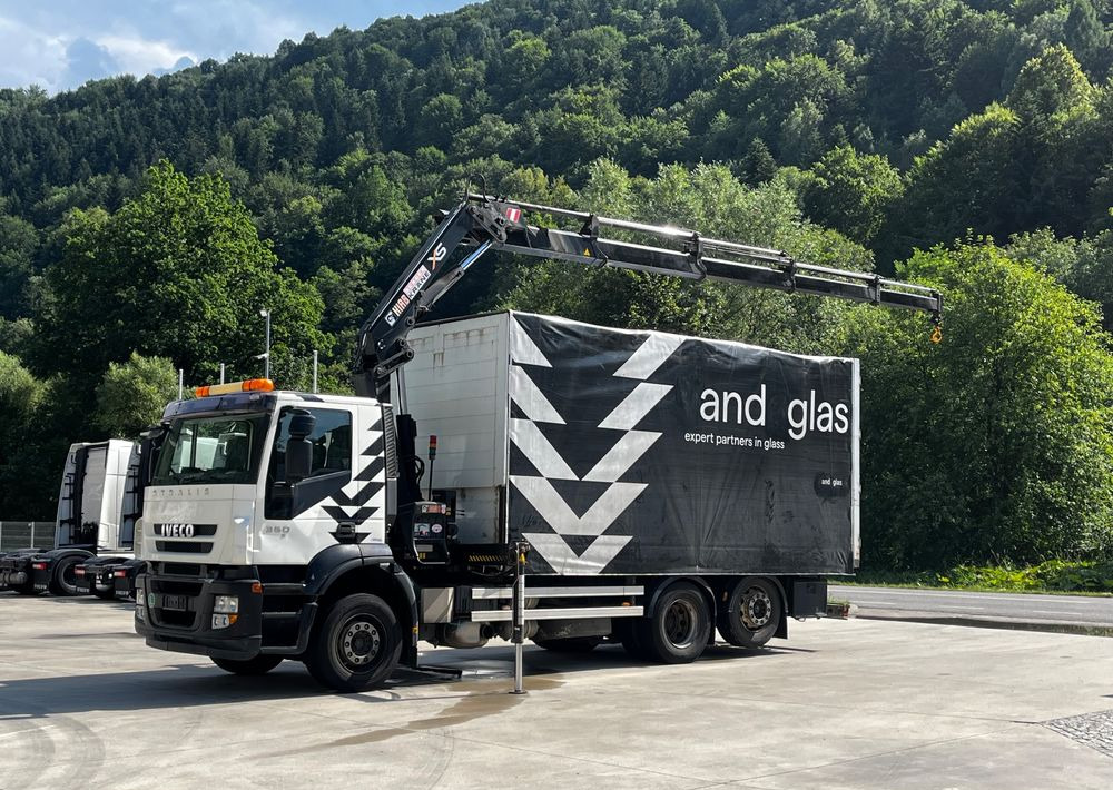 Iveco Stralis 360 // HIAB 144 E4 HIDUO + Radio // Zabudowa 6m // Oś podnoszona - Tractor truck: picture 1 Iveco Stralis 360 // HIAB 144 E4 HIDUO + Radio // Zabudowa 6m // Oś podnoszona - Tractor truck: picture 1