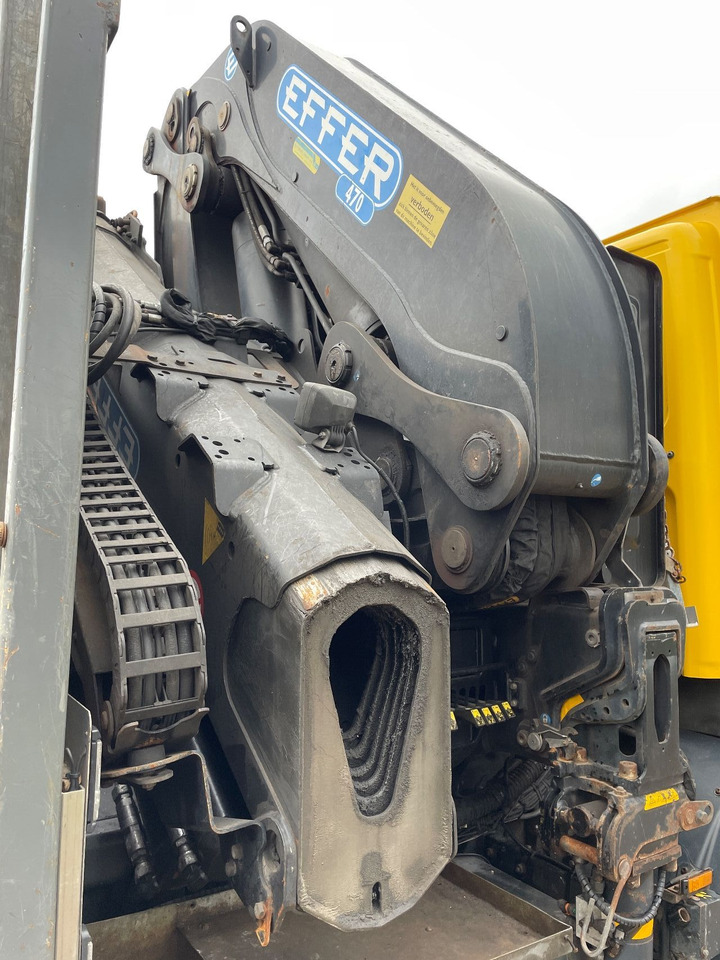 Crane truck DAF 85.410 Met Effer 470 6s laadkraan ladekran loadercrane crane palfinger hiab fassi: picture 9