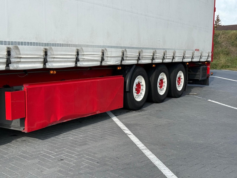 Curtainsider semi-trailer Kögel SN24 BLOKKEN BUMPER, SHOW, PALLETKIST, GESPOTEN WIELEN.: picture 6