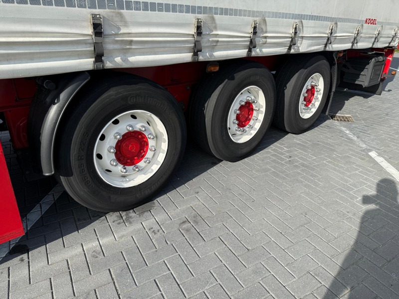 Curtainsider semi-trailer Kögel SN24 BLOKKEN BUMPER, SHOW, PALLETKIST, GESPOTEN WIELEN.: picture 13