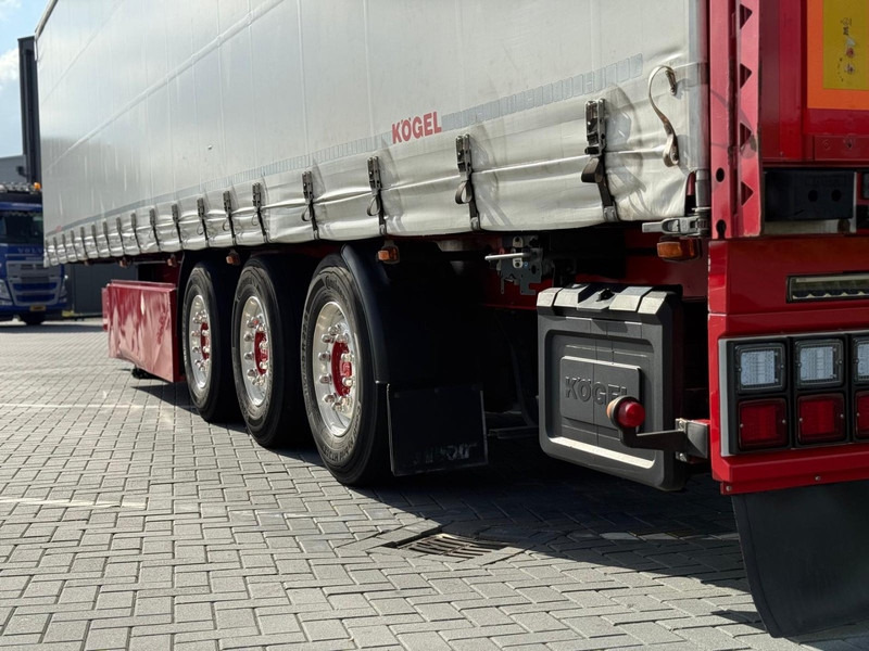 Curtainsider semi-trailer Kögel SN24 BLOKKEN BUMPER, SHOW, PALLETKIST, GESPOTEN WIELEN.: picture 17
