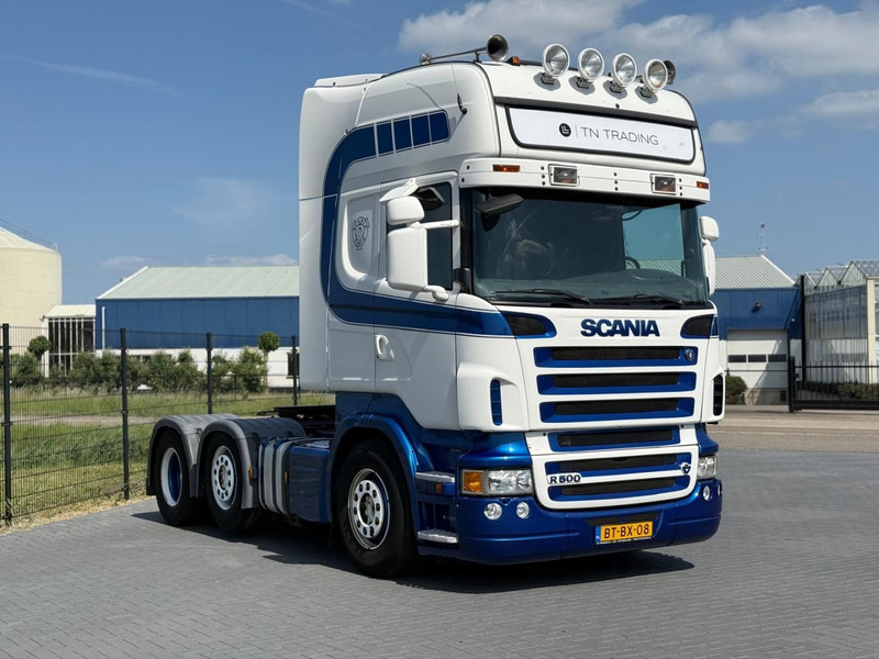 Scania R 500 A 6X2/4 STEERING PUSHER, MANUEL, RETARDER, LEATHER, TOP. - Tractor truck: picture 1 Scania R 500 A 6X2/4 STEERING PUSHER, MANUEL, RETARDER, LEATHER, TOP. - Tractor truck: picture 1