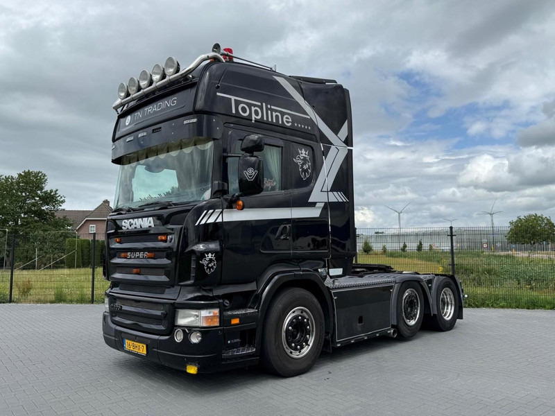 Scania R500 STEERING PUSHER, LEATHER, RETARDER, OPEN EXHAUST. - Tractor truck: picture 2 Scania R500 STEERING PUSHER, LEATHER, RETARDER, OPEN EXHAUST. - Tractor truck: picture 2