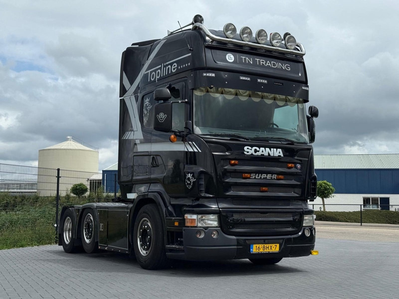 Scania R500 STEERING PUSHER, LEATHER, RETARDER, OPEN EXHAUST. - Tractor truck: picture 1 Scania R500 STEERING PUSHER, LEATHER, RETARDER, OPEN EXHAUST. - Tractor truck: picture 1