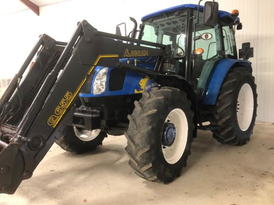 New Holland T5040 TRACTEUR + CHARGEUR - Farm tractor: picture 2 New Holland T5040 TRACTEUR + CHARGEUR - Farm tractor: picture 2