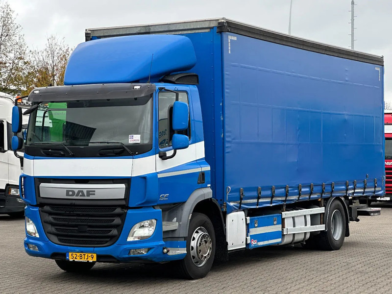 DAF CF 370 Euro 6 / BDF / Laadklep / New Tacho *New Apk* - Curtain side truck: picture 1 DAF CF 370 Euro 6 / BDF / Laadklep / New Tacho *New Apk* - Curtain side truck: picture 1