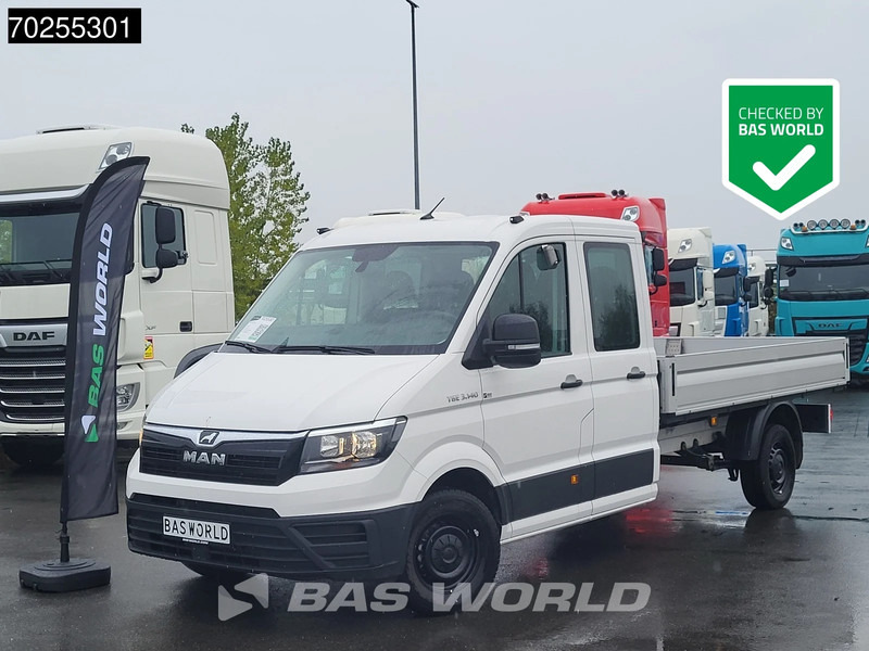 MAN TGE 3.140 Automatik Pritsche AHK Doppel Kabine Klima Tempomat Pickup A/C Double cabin Towbar Cruise control - Commercial truck: picture 1 MAN TGE 3.140 Automatik Pritsche AHK Doppel Kabine Klima Tempomat Pickup A/C Double cabin Towbar Cruise control - Commercial truck: picture 1