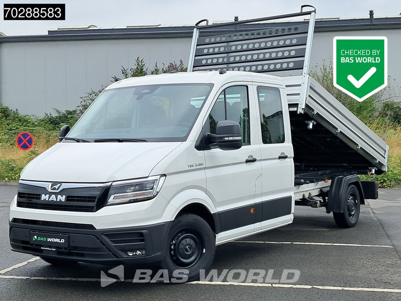 MAN TGE 3.180 Neu! Dreiseitenkipper Automatik 2025 Facelift 180PS AHK LED Klima Tempomat Navi ACC Euro6 Kieper 3m3 - Tipper van: picture 1 MAN TGE 3.180 Neu! Dreiseitenkipper Automatik 2025 Facelift 180PS AHK LED Klima Tempomat Navi ACC Euro6 Kieper 3m3 - Tipper van: picture 1