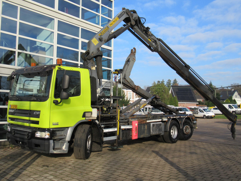 DAF FAN CF75 310 Palfinger PK23002 + Palift T20A - Hook lift truck, Crane truck: picture 4 DAF FAN CF75 310 Palfinger PK23002 + Palift T20A - Hook lift truck, Crane truck: picture 4