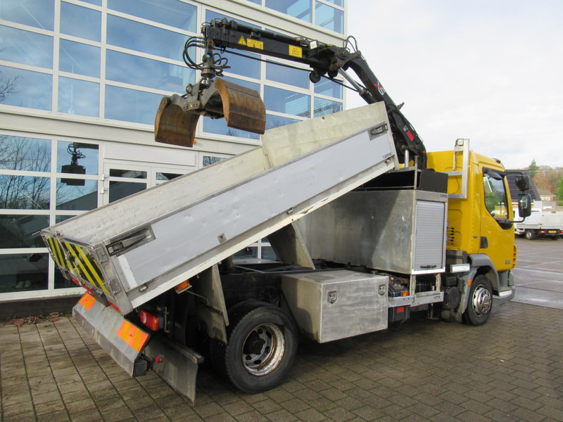 DAF LF45.160 EEV Kipper + HIAB 044 D-3 RF Kran Crane - Tipper, Crane truck: picture 4 DAF LF45.160 EEV Kipper + HIAB 044 D-3 RF Kran Crane - Tipper, Crane truck: picture 4