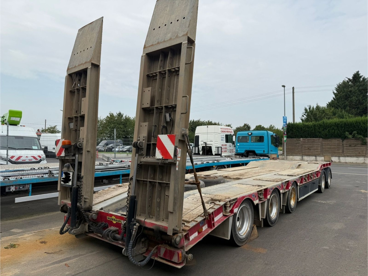 Humbaur 5-Achs Tieflader / Lift- und Lenkachse/ 50 to - Low loader trailer: picture 3 Humbaur 5-Achs Tieflader / Lift- und Lenkachse/ 50 to - Low loader trailer: picture 3