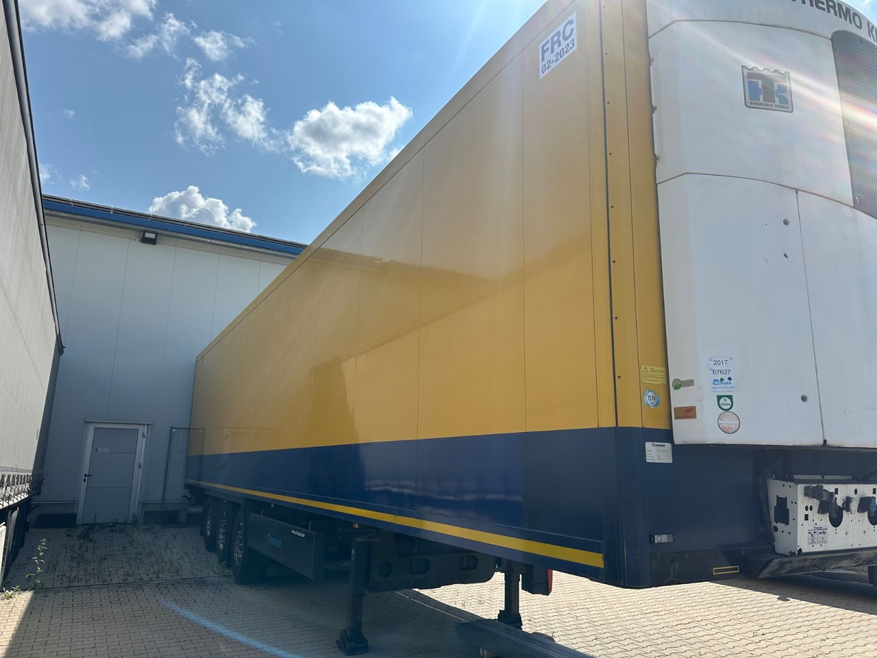 Krone Thermoking/ SD TKS/ SLXi300 - Refrigerator semi-trailer: picture 2 Krone Thermoking/ SD TKS/ SLXi300 - Refrigerator semi-trailer: picture 2