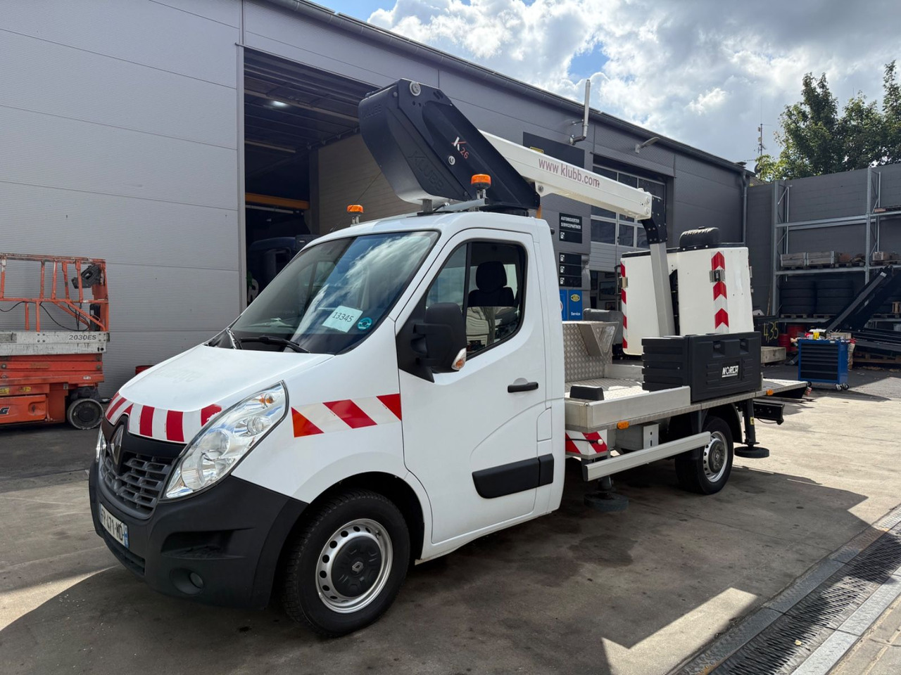 Renault Master III Steiger Klubb K26 / 11,2m / 200Kg - Truck with aerial platform: picture 1 Renault Master III Steiger Klubb K26 / 11,2m / 200Kg - Truck with aerial platform: picture 1
