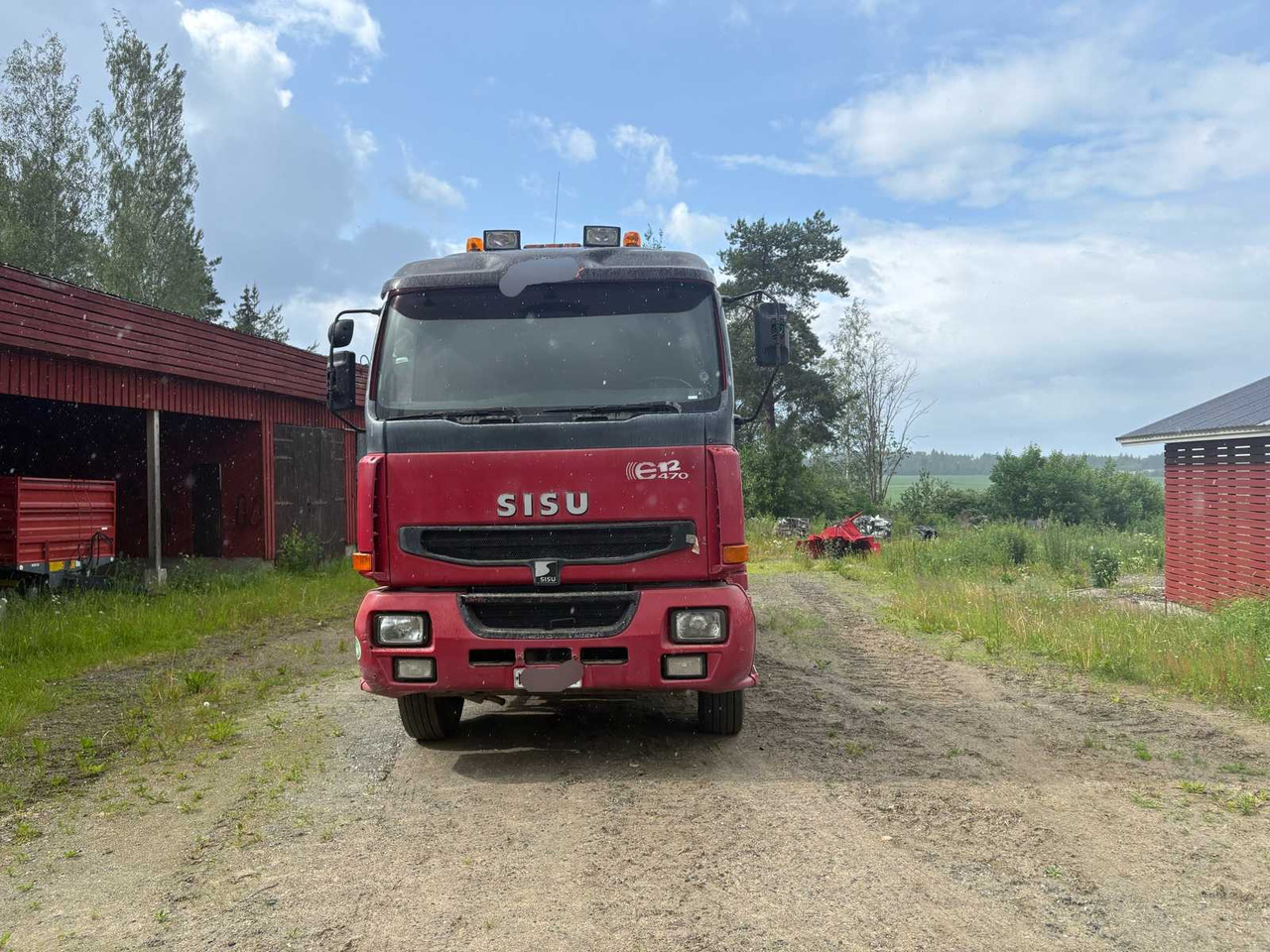 Machine transporter Sisu E12M 11.9 - Autotransporter truck: picture 2 Machine transporter Sisu E12M 11.9 - Autotransporter truck: picture 2