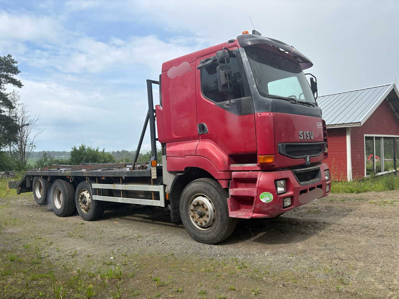 Machine transporter Sisu E12M 11.9 - Autotransporter truck: picture 4 Machine transporter Sisu E12M 11.9 - Autotransporter truck: picture 4