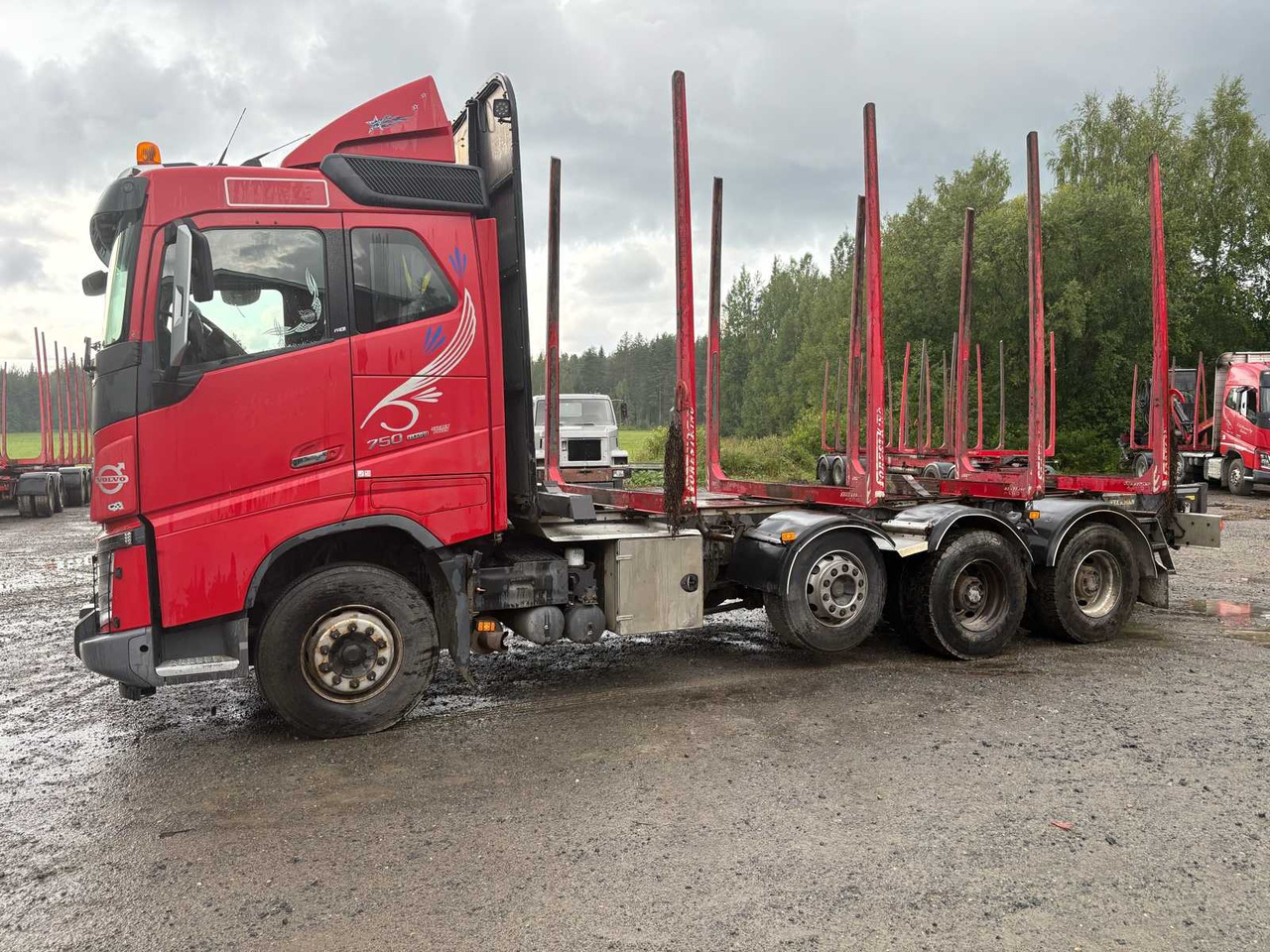Timber truck Volvo FH16 750 16.1 - Logging truck: picture 3 Timber truck Volvo FH16 750 16.1 - Logging truck: picture 3