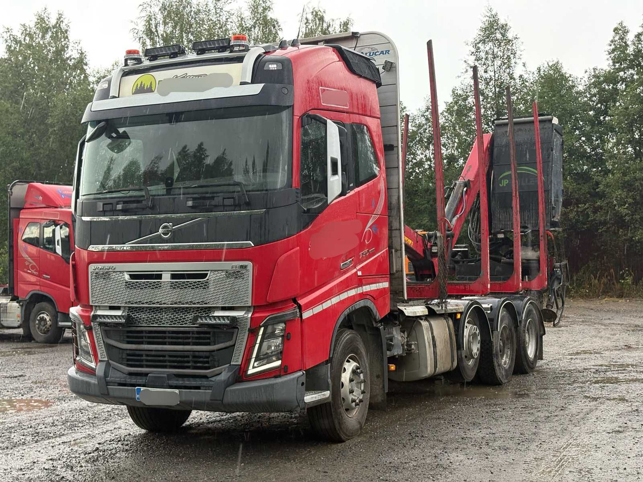 Timber truck Volvo FH16 750 16.1 Kesla with crane - Logging truck, Crane truck: picture 1 Timber truck Volvo FH16 750 16.1 Kesla with crane - Logging truck, Crane truck: picture 1