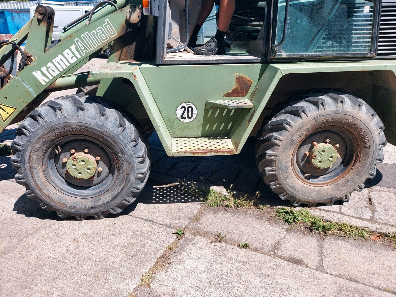 Kramer KRAMER Allrad 520 GABEL + SCHAUFEL - Wheel loader: picture 4 Kramer KRAMER Allrad 520 GABEL + SCHAUFEL - Wheel loader: picture 4