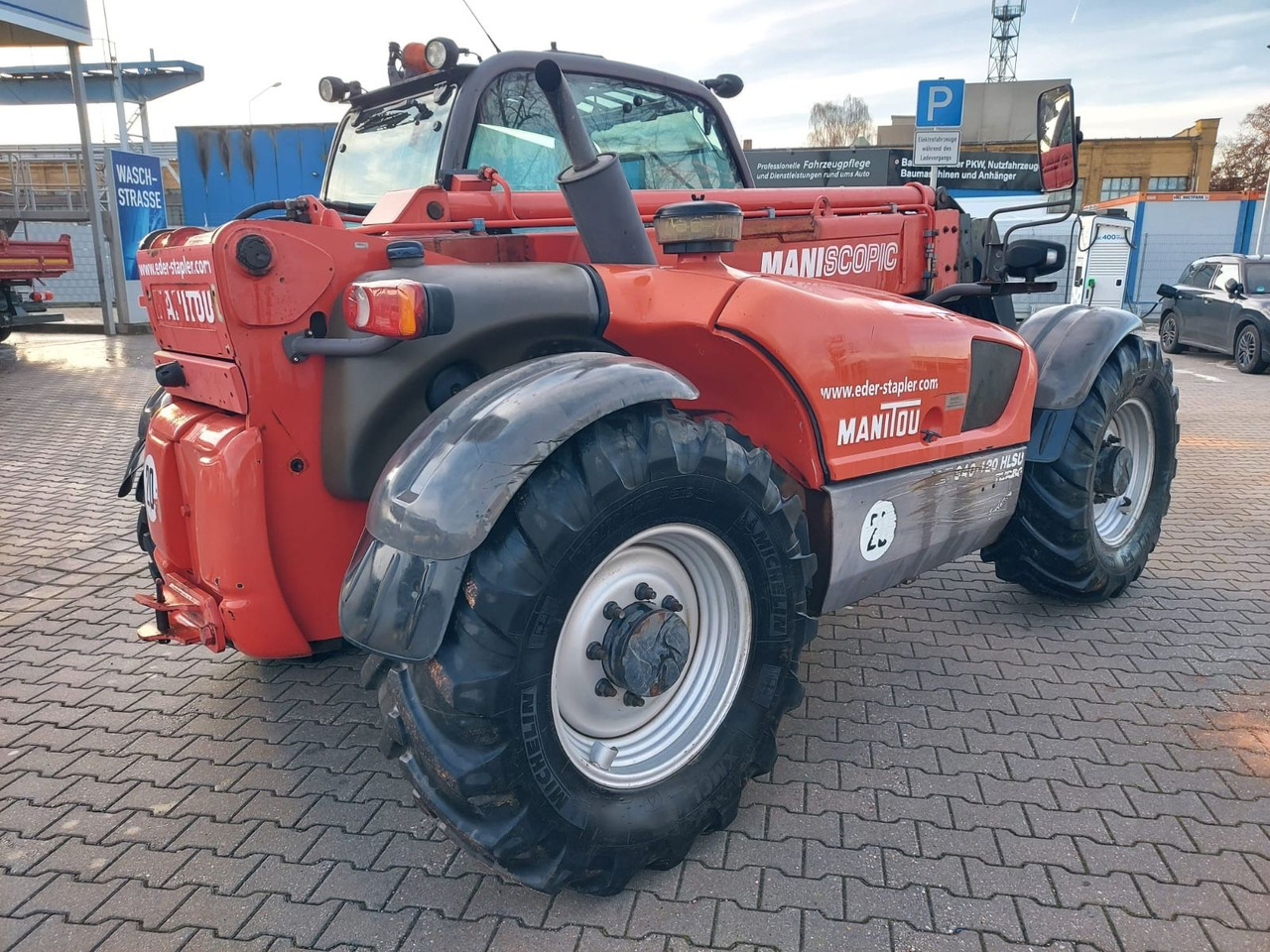 Manitou MT 1260 4X4 BJ. 2015 3000 std. Gabel + Schaufel - Wheel loader: picture 2 Manitou MT 1260 4X4 BJ. 2015 3000 std. Gabel + Schaufel - Wheel loader: picture 2