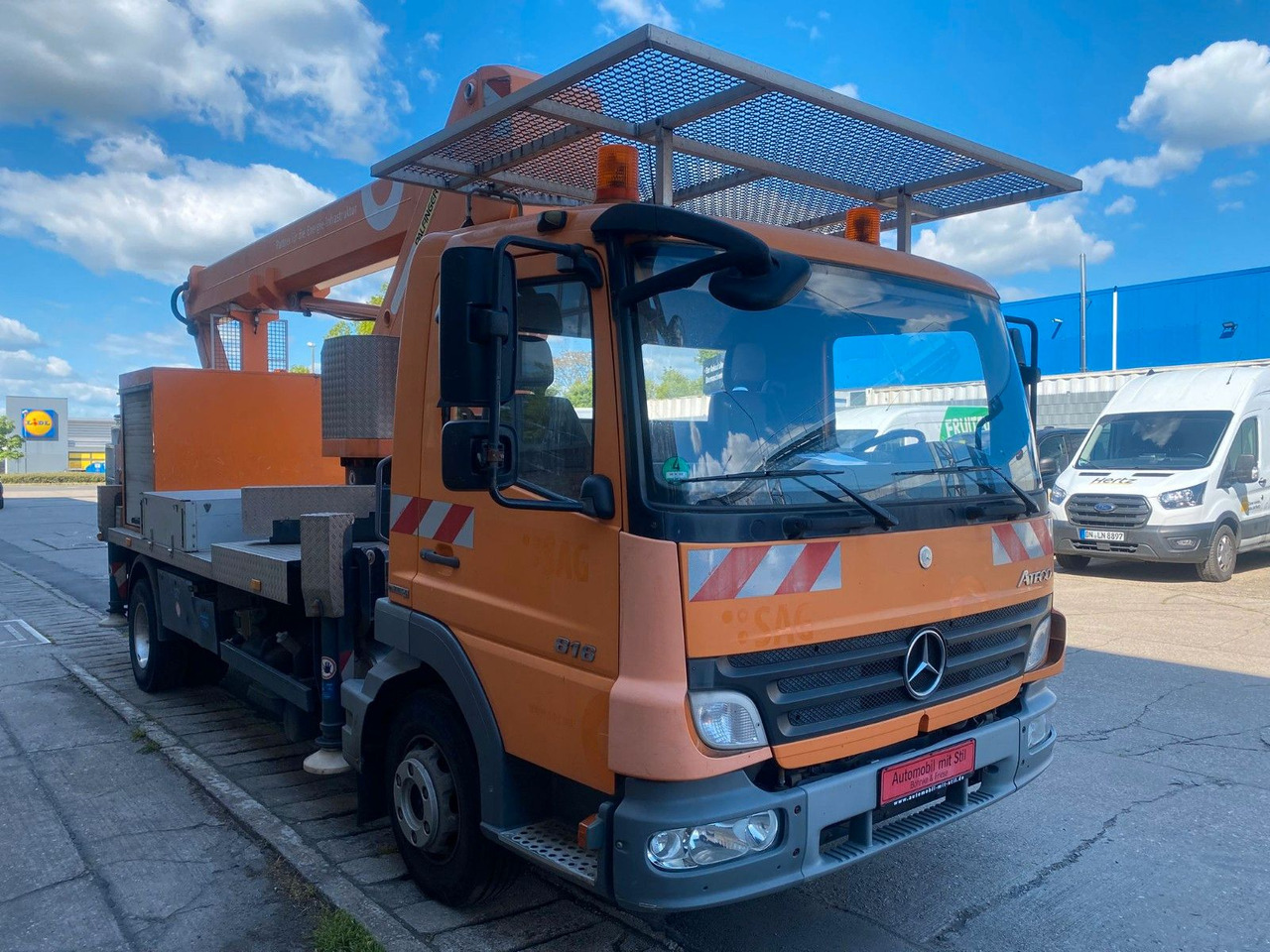 Mercedes-Benz ATEGO WUMAG ELEVANT WT230 23m TÜV - Truck with aerial platform: picture 2 Mercedes-Benz ATEGO WUMAG ELEVANT WT230 23m TÜV - Truck with aerial platform: picture 2