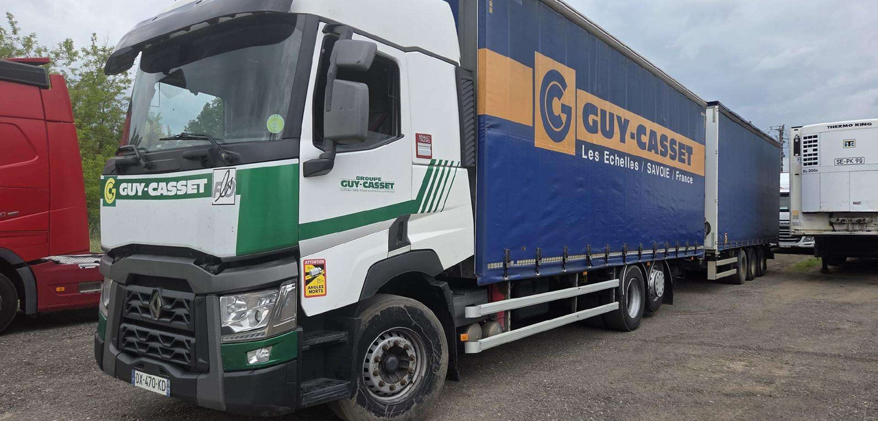 Renault T 460 - Curtain side truck: picture 2 Renault T 460 - Curtain side truck: picture 2